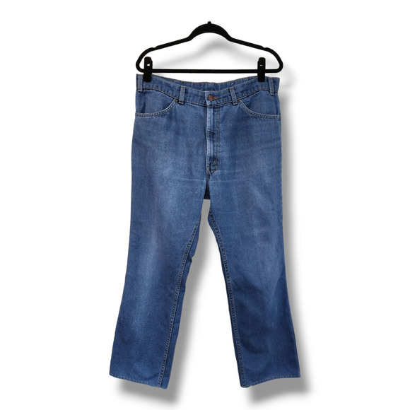 Vintage Levi’s for Men Orange Tab Jeans Medium Wash Men’s Size 36x28 - Picture 3 of 8